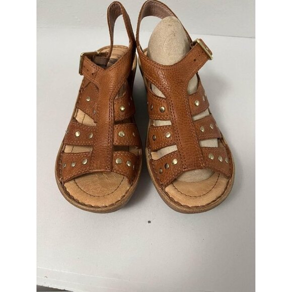 Nurture camel leather sandals size 6 - Picture 2 of 6